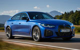 1 BMW i4 M50 2021 first drive review tracking front