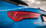 Audi RS Q3 Sportback 2020 road test review - rear lights