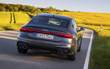 Audi S7 Sportback TDI 2020 road test review - on the road rear