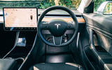 Tesla Model 3 road test - steering wheel