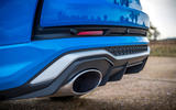 Audi RS Q3 Sportback 2020 road test review - exhausts