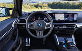 11 BMW i4 M50 2021 first drive review dashboard