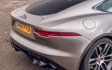 Jaguar F-Type 2020 road test review - rear end