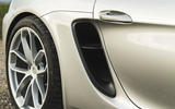 Porsche 718 Spyder 2020 road test review - rear intake