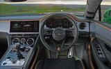 13 Bentley Continental GT Speed 2022 road test dashboard