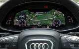 Audi Q8 50 TDI Quattro S Line 2018 road test review - instrument cluster