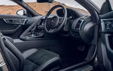 Jaguar F-Type 2020 road test review - cabin