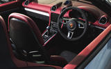 Porsche 718 Spyder 2020 road test review - cabin