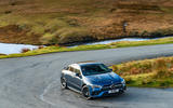 Mercedes-AMG CLA35 2020 road test review - cornering front