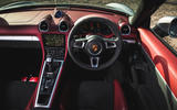 Porsche 718 Spyder 2020 road test review - steering wheel