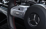 17 Mercedes Benz EQA 2021 road test review steering wheel