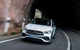 Mercedes-Benz GLA 2020 road test review - cornering