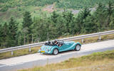 Morgan Plus Four 2020 road test review - on the road rear