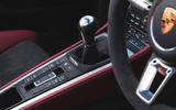 Porsche 718 Spyder 2020 road test review - centre console