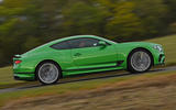 2 Bentley Continental GT Speed 2022 road test side pan