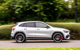 Mercedes-AMG GLA 45 S Plus 2020 road test review - hero side