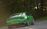 23 Bentley Continental GT Speed 2022 road test cornering rear