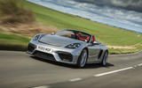 Porsche 718 Spyder 2020 road test review - on the road tracking