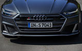 Audi S7 Sportback TDI 2020 road test review - front end