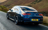 Mercedes-AMG CLA35 2020 road test review - hero rear