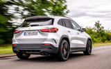 Mercedes-AMG GLA 45 S Plus 2020 road test review - hero rear
