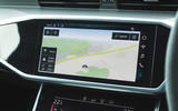 Audi RS6 Avant 2020 road test review - navigation