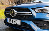 Mercedes-AMG CLA35 2020 road test review - front end