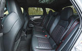 Audi RS6 Avant 2020 road test review - rear seats