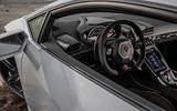 Lamborghini Huracan EVO RWD 2020 road test review - cabin