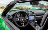 Porsche 718 Boxster GTS 4.0 2020 road test review - dashboard