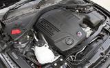 Alpina B3's twin turbocharged engine
