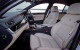 Front seats in the Alpina D5