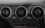 Audi TT RS climate controls