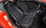 Audi TT RS quilted front seats