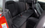Audi TT RS rear seats