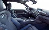BMW M4 front seats