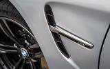 BMW M4 convertible brake vent