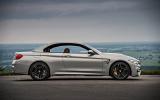 BMW M4 convertible roof closed