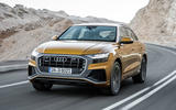 Audi Q8 2018 first drive review hero front