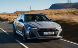 Audi RS6 2020 UK first drive review - hero front