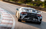 Lamborghini Huracan STO 2020 first drive review - track rear