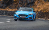 13 Ford Focus ST Edition 2021 UK FD on road front