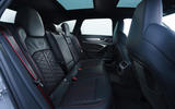 Audi RS6 2020 UK first drive review - rear seats