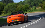 Mazda MX-5 30th Anniversary Edition 2019 UK first drive review - cornering rear