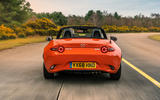 Mazda MX-5 30th Anniversary Edition 2019 UK first drive review - on the road rear end