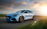 16 Hyundai i30N DCT 2021 UK FD on road front