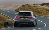 Audi RS6 2020 UK first drive review - cornering rear