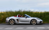 2 Porsche Boxster 25 years edition 2021 uk fd hero side