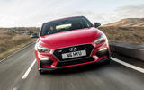 Hyundai i30 Fastback N 2019 UK first drive review - on the road nose