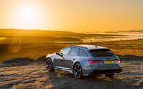 Audi RS6 2020 UK first drive review - static rear